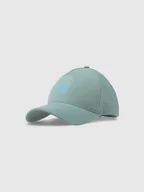 Czapki i chusty sportowe męskie - 4F Czapka baseballowa unisex 4FWSS25ACABU372-47S Zielony Roz. S/M - miniaturka - grafika 1