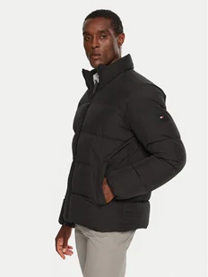 Tommy Hilfiger Kurtka puchowa MW0MW36666 Czarny Regular Fit - Kurtki męskie - miniaturka - grafika 1