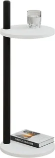 Biały stolik pomocniczy - Nebo 4X - Ławy i stoliki kawowe Biały stolik pomocniczy - Nebo 4X - Ławy i stoliki kawowe - miniaturka - grafika 1