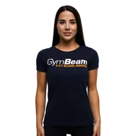 Koszulki sportowe damskie - Koszulka damska GymBeam Women‘s Grow T-shirt Navy L - miniaturka - grafika 1