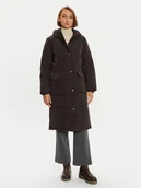 Kurtki damskie - Wrangler Kurtka zimowa 112358031 Brązowy Oversize - miniaturka - grafika 1