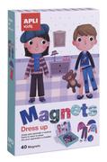 Układanki dla dzieci - Apli Kids Magnetyczna układanka Kids - Ubieranki - miniaturka - grafika 1