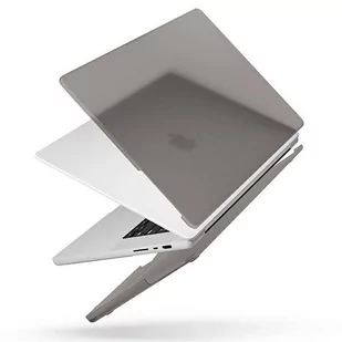UNIQ etui Claro MacBook Pro 16" (2021) przezroczysty szary/smoke matt grey - Etui i futerały do telefonów - miniaturka - grafika 2
