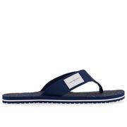 Klapki i japonki męskie - Japonki Calvin Klein Beach Sandal Woven Patch YM0YM00657-C7I - granatowe - miniaturka - grafika 1