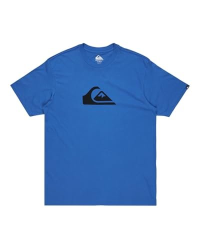 Quiksilver Koszulka z krótkim rękawem COMP Logo SS Męska niebieska S