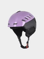 Kaski narciarskie - 4F Kask narciarski uniseks - fioletowy S/M (52-56cm) - miniaturka - grafika 1