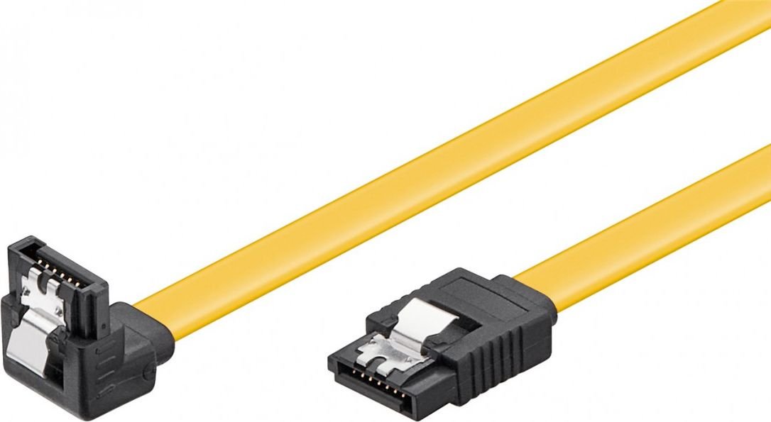 PremiumCord SATA - SATA, 0.3m, Żółty kfsa-15-03