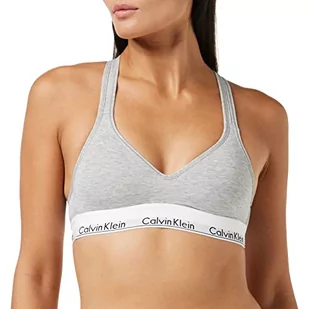 Calvin Klein Biustonosz damski Bralette Lift wyściełany, szary (Grey Heather), XS (79-84cm) - Biustonosze - miniaturka - grafika 1
