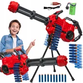 Zabawki militarne - Pistolet Karabin Automatyczny Obrotowy Na Strzałki Trójnóg Mega Zestaw - miniaturka - grafika 1