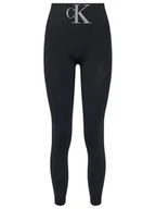 Legginsy - Calvin Klein Legginsy 701233380 Czarny Slim Fit - miniaturka - grafika 1