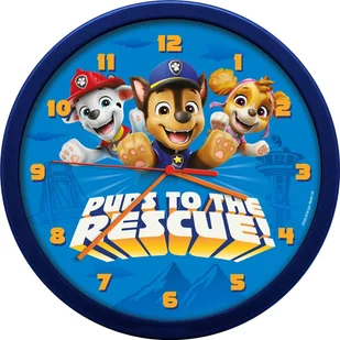Zegar Ścienny na Ścianę Duży 25cm dla Dziecka Dzieci Psi Patrol Paw Patrol / PAW20002 - Wyposażenie pokoiku dziecięcego - miniaturka - grafika 1