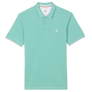 OXBOW Oxbow N1NICO koszulka polo, z krótkim rękawem, męska, niebieska (laguna), S N1NICO - Koszulki męskie - miniaturka - grafika 1
