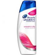 Szampony do włosów - Head&Shoulders Przeciwłupieżowy szampon do włosów Hydrating Smooth & Silky 400 ml - miniaturka - grafika 1