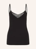 Piżamy damskie - Triumph Top Od Piżamy Aura Spotlight schwarz - miniaturka - grafika 1