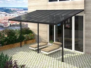 Rojaplast pergola ogrodowa BRUCE H 557×305 cm szara
