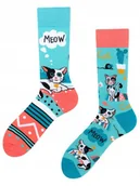 Skarpetki dla dzieci - Skarpety kolorowe Todo Socks Cats Koty Mysz 43-46 - miniaturka - grafika 1