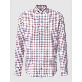 Koszule męskie - Koszula biznesowa o kroju regular fit z kołnierzykiem typu button down model OXFORD - Tommy Hilfiger - grafika 1