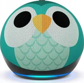 Głośniki przenośne - Amazon Amazon Echo Dot 5 Owl Design - miniaturka - grafika 1