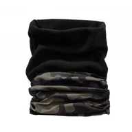 Odzież taktyczna i umundurowanie - Szalokominiarka wielofunkcyjna Brandit Fleece Darkcamo - miniaturka - grafika 1