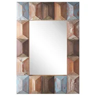 Lustra - Beliani Lustro ścienne 63 x 90 cm wielokolorowe HIZOTE - miniaturka - grafika 1