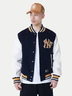 Kurtki męskie - New Era Kurtka bomber Yankees MLB Floral 60596332 Granatowy Regular Fit - miniaturka - grafika 1