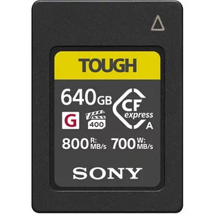 Karta pamięci Sony CFexpress typu A 640 GB CEA-G640T - Karty pamięci - miniaturka - grafika 1