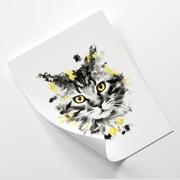 Plakaty - Plakat FEEBY Kot i żółte oczy - J.P. Voodoo 60x90 - miniaturka - grafika 1