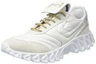 Trampki męskie - PANTOFOLA D'ORO 1886 Męskie tenisówki Oxford płaskie, biało-jasnoniebieskie, 45 UK - miniaturka - grafika 1