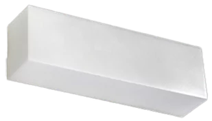 Prostokątna lampa ścienna Zaria AZ5235 LED 15W biała - Lampy ogrodowe - miniaturka - grafika 1