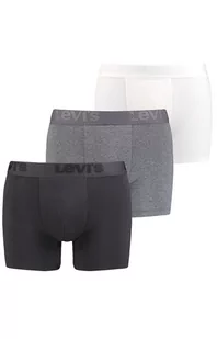 Levis 3-pack bawełnianych bokserek męskich 905045001, Kolor multicolour, Rozmiar S, Levis - Intymna - Majtki męskie - miniaturka - grafika 1