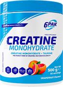 Kreatyna - 6PAK Creatine Monohydrate 500 g Jar Grapefruit (5902811810708) - miniaturka - grafika 1