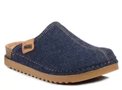 Kapcie damskie - Ciepłe kapcie damskie filcowe pantofle domowe zakryte Inblu DJ-10-36 - miniaturka - grafika 1