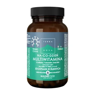 TERRANOVA Multiwitamina Na Co Dzień 50 Kapsułek rośłinnych - Witaminy i minerały - miniaturka - grafika 1