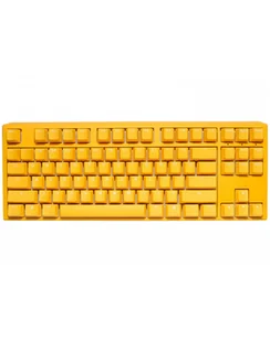 Klawiatura gamingowa Ducky One 3 Yellow TKL, RGB LED - MX-Brown US - Klawiatury - miniaturka - grafika 1