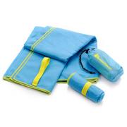 Ręczniki - Meteor Ręcznik sportowy szybkoschnący Meteor L 80x130 cm niebieski 31564 - miniaturka - grafika 1