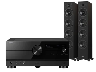 Yamaha MusicCast RX-A4A (czarny) + Diva 6 (czarny) - Zestawy stereo - miniaturka - grafika 1
