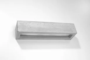 Sollux Lighting Kinkiet VEGA 50 beton PERSIAN INDIGO - Lampy ścienne - miniaturka - grafika 1