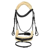 Ogłowia - Ogłowie START Andromeda podszyte futrem - miniaturka - grafika 1