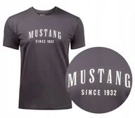 Koszulki męskie - MUSTANG T-shirt KOSZULKA męska BAWEŁNA sportowa XXL - miniaturka - grafika 1