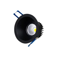 Oprawy, klosze i abażury - OXYLED Lampa wpuszczana PERO RO SLIM 6W 36 4000K czarna 459819 - miniaturka - grafika 1