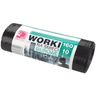 Worki na śmieci - Worki Na Śmieci Biurowe 160L 10 Sztuk Ldpe - miniaturka - grafika 1