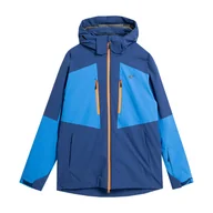 Kurtki narciarskie - Kurtka narciarska męska 4F M345 navy XXL - miniaturka - grafika 1