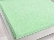 Prześcieradła - Zwoltex Prześcieradło Żakardowe Tulipan 4 Zielone 175X220 5906378106519 - miniaturka - grafika 1