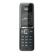 Telefony stacjonarne - Gigaset Comfort 550HX czarny/chrom - miniaturka - grafika 1