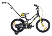 Rowery - sun baby Rower dziecięcy Tiger Bike 16 cali dla chłopca Żółto-szary - miniaturka - grafika 1
