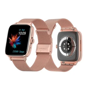 Artnico DT102 stalowy Złoty - Smartwatch - miniaturka - grafika 3