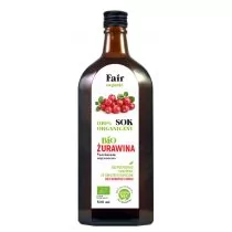 Bio FAIR ORGANIC (soki) SOK Z ŻURAWINY NFC 500 ml - FAIR ORGANIC BP-5907714380112 - Soki i napoje niegazowane - miniaturka - grafika 1