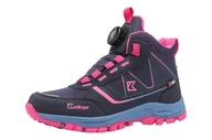 Buty dla chłopców - Kastinger WENGER MID XT KTX Buty trekkingowe, granatowe (granatowe/stokrotki różowe), rozmiar 37 EU, Dk Navy Daisy Pink, 37 eu - miniaturka - grafika 1