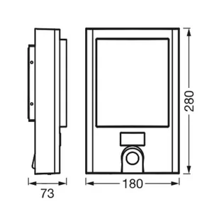 LEDVANCE SMART+ Entrance Number Camera kinkiet - Lampy ogrodowe - miniaturka - grafika 3