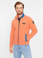 Bluzy męskie - Napapijri Polar NP0A4HDP Pomarańczowy Regular Fit - miniaturka - grafika 1